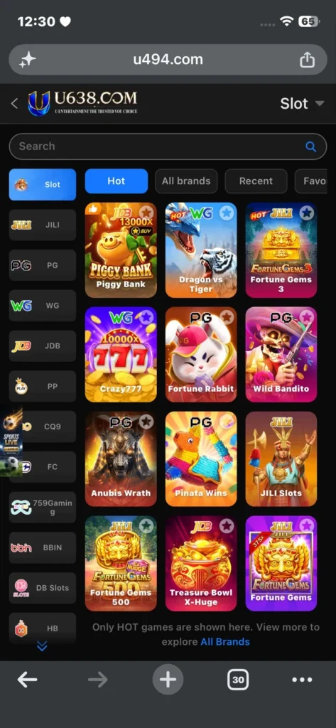 U638 Game